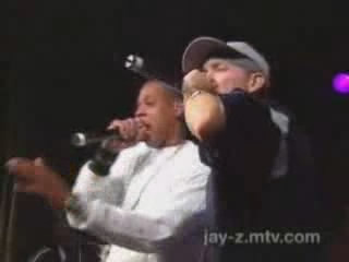 Jay-Z ft. Eminem - Renegade Live 2001
